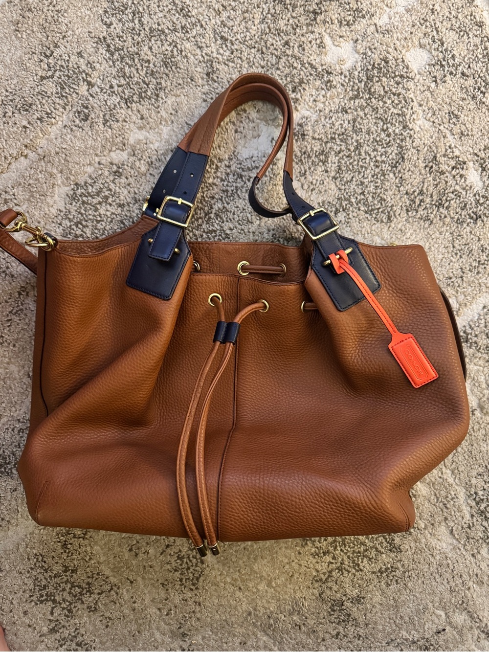 COACH Legacy Drawstring XL Crossbody Shoulder - Picture 4 of 6